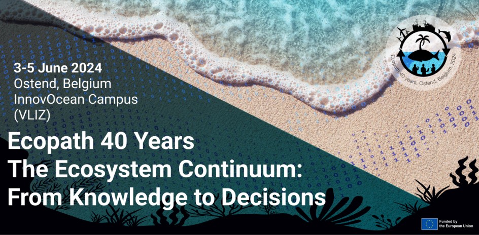 Banner for Ecopath 40 Years Conference