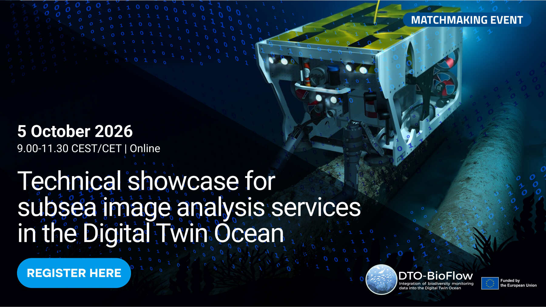 Technical showcase for subsea image analysis services in the Digital Twin Ocean 