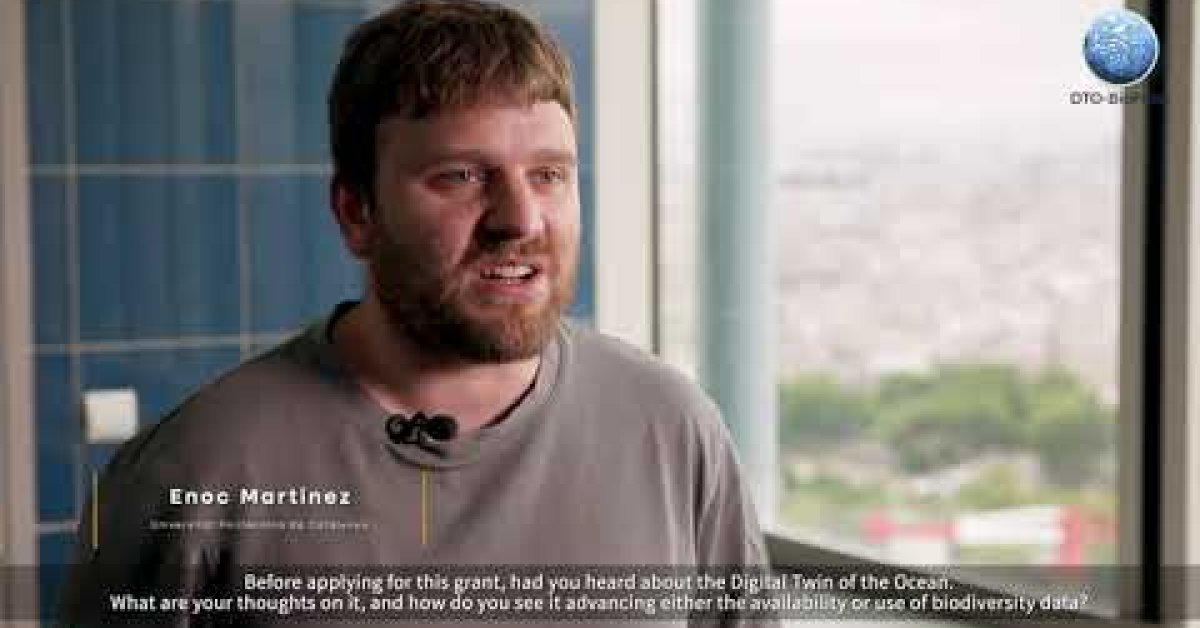 Embedded thumbnail for Interviews with Data Holders -  Enoc Martínez, Universitat Politècnica de Catalunya