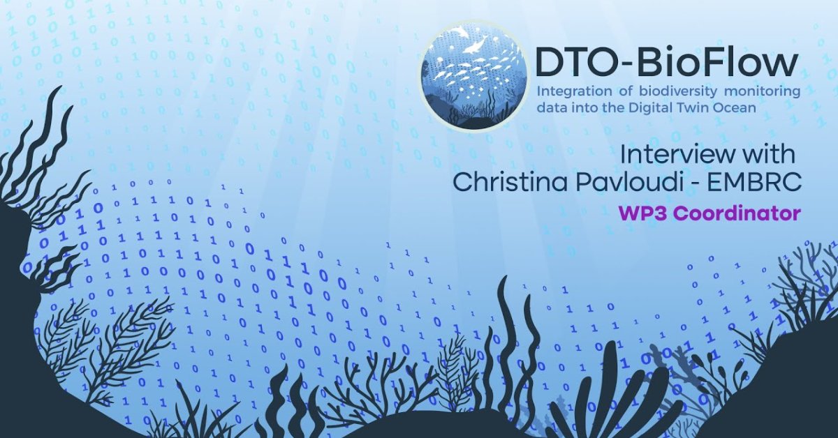 Embedded thumbnail for DTO-BioFlow - WP3 - Interview with the coordinator Christina Pavloudi, EMBRC