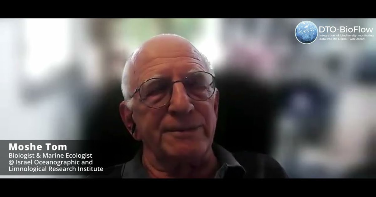 Embedded thumbnail for Interviews with Data Holders - Moshe Tom biologist &amp; marine ecologist at IOLR Institute