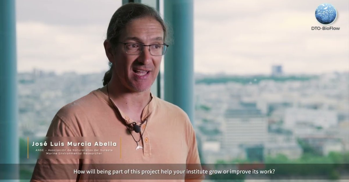 Embedded thumbnail for Interviews with Data Holders - José Luis Murcia Abellán, ANSE – Asociación de Naturalistas del Sureste